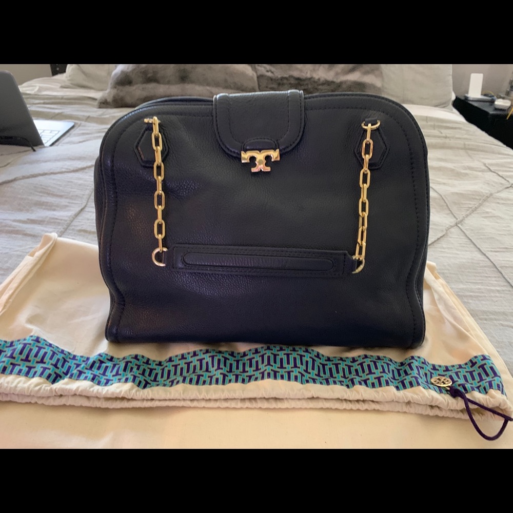 Tory Burch Navy Blue handbag